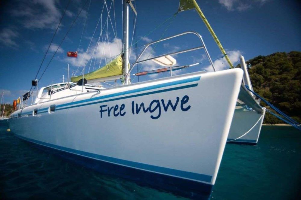 Free Ingwe Crewed Catamaran Charter