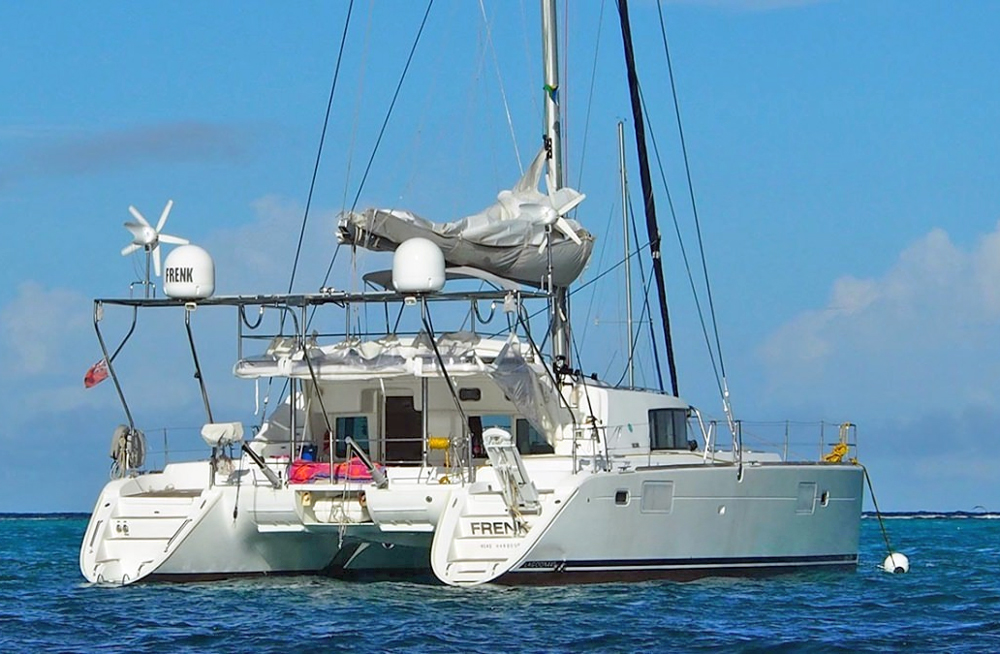 Frenk Crewed Catamaran Charter