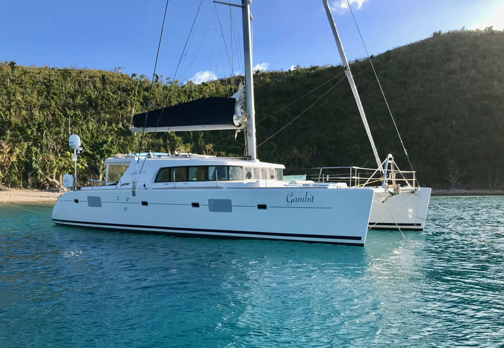 Gambit Crewed Catamaran Charter