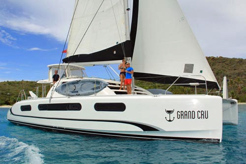 Grand Cru Crewed Catamaran Charter