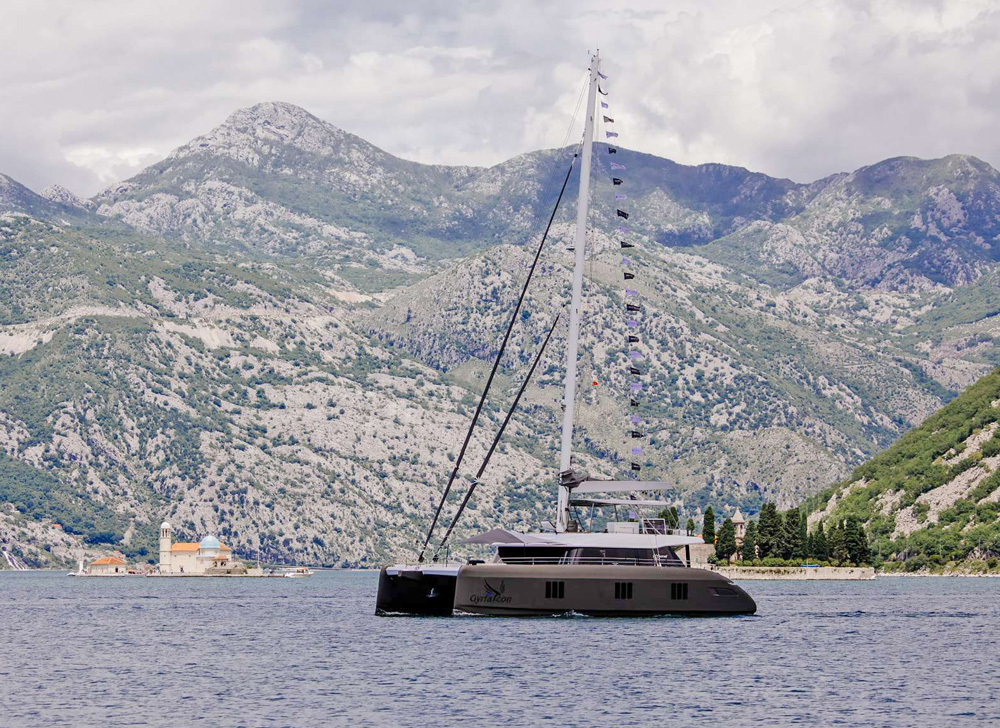 Gryfalcon Crewed Catamaran Charter