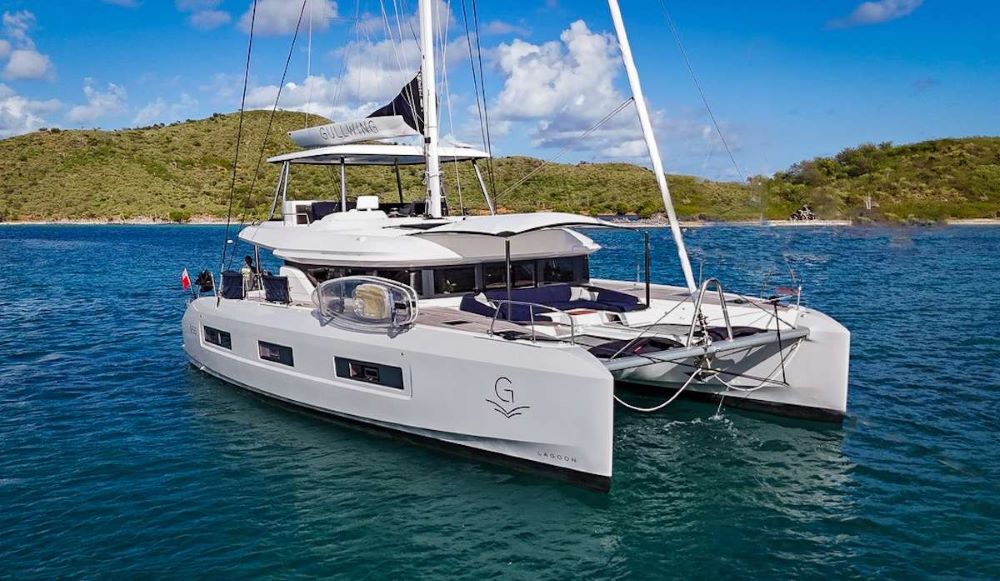 Gullwing Crewed Catamaran Charter