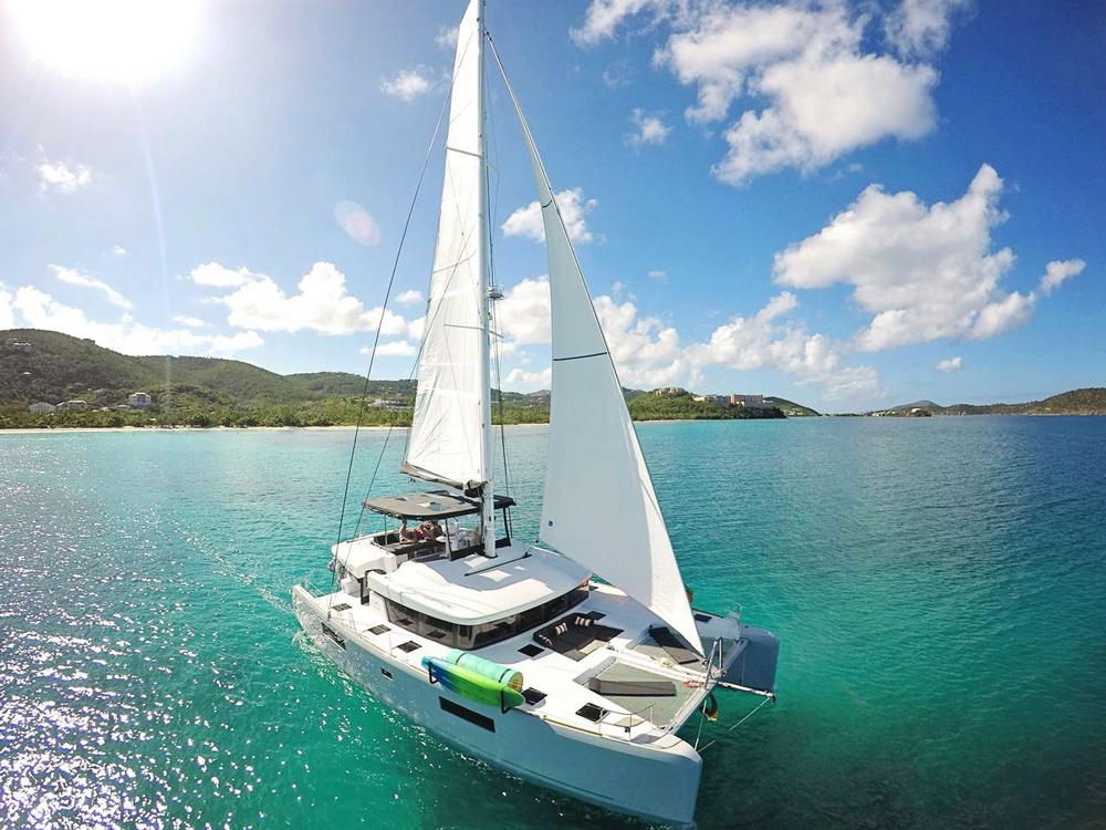 catamaran charter usvi