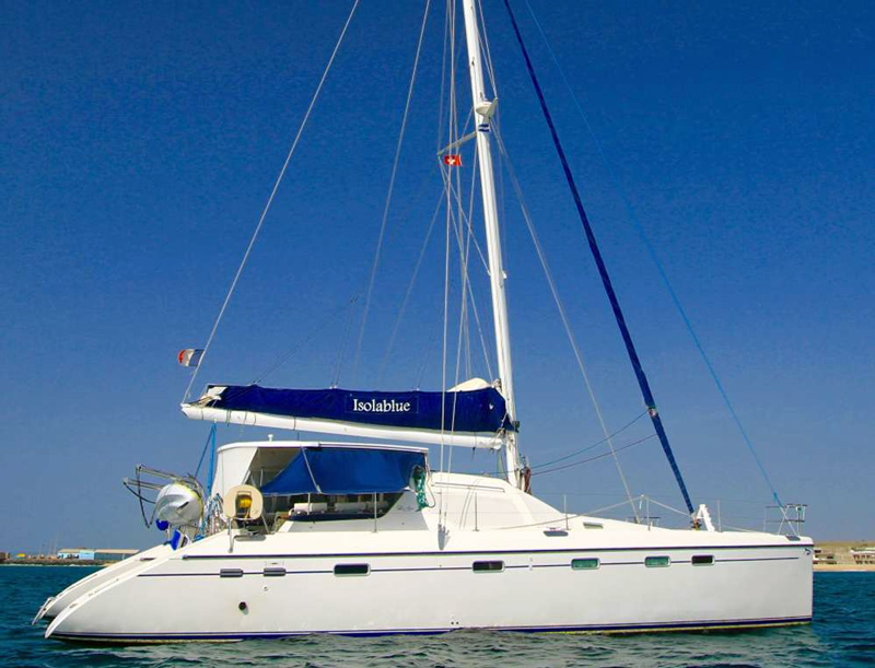 Isolablue Crewed Catamaran Charter