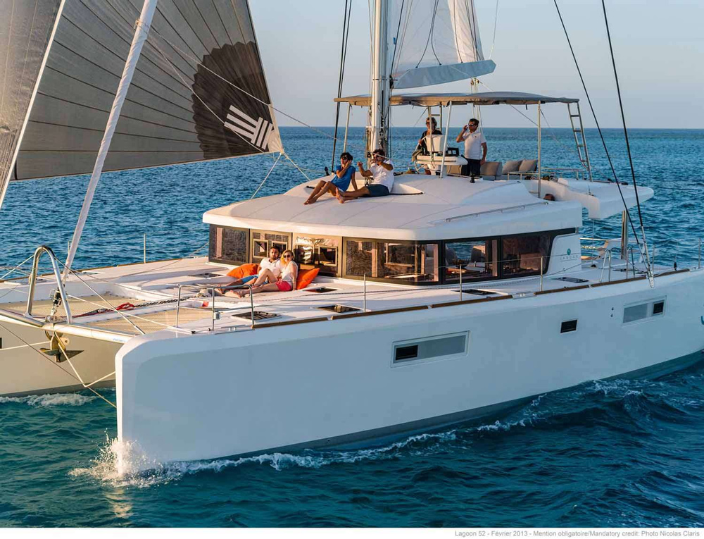 Joy 52 Crewed Catamaran Charter