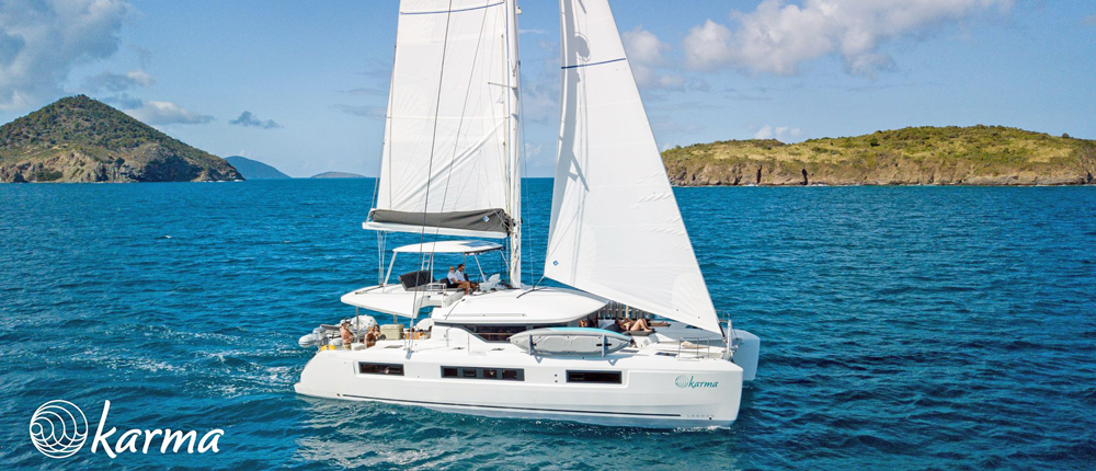 Karma Crewed Catamaran Charter