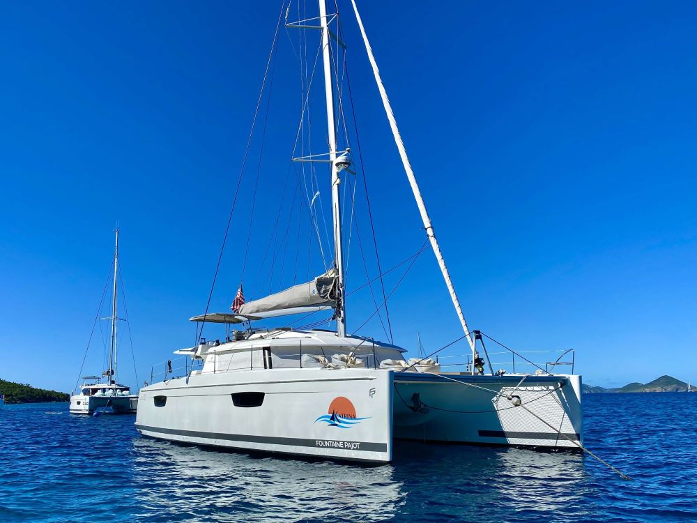 Katrina Crewed Catamaran Charter