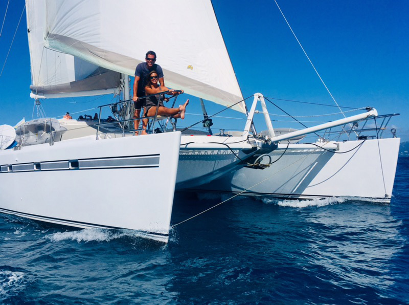 Kelea Crewed Catamaran Charter