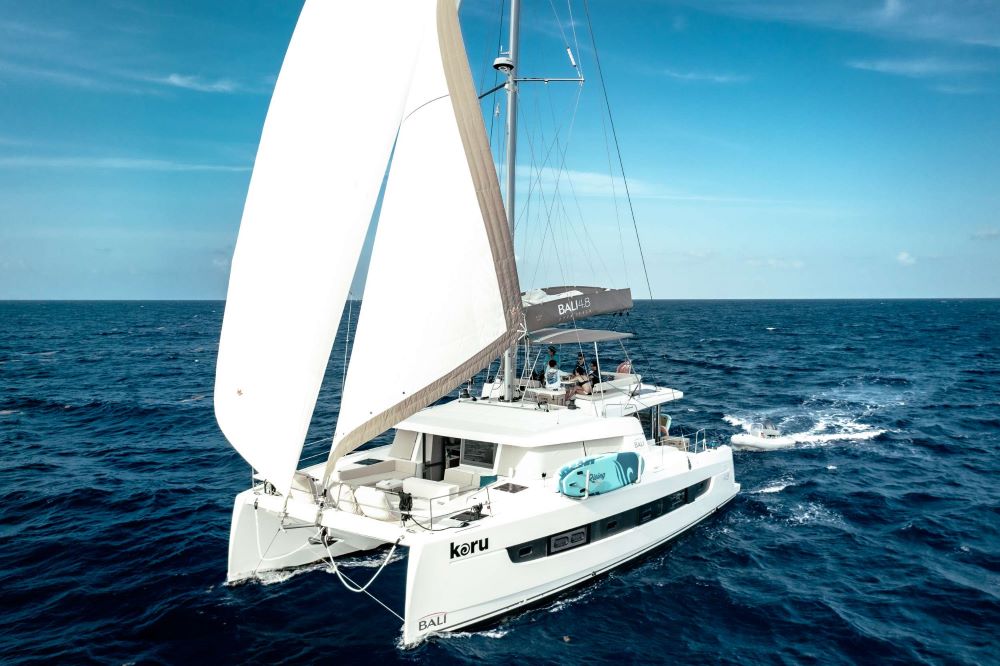 Koru Crewed Catamaran Charter