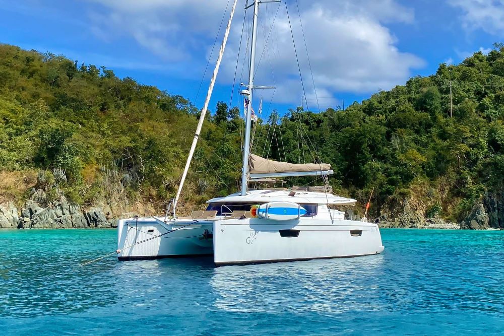 Lady Catron Crewed Catamaran Charter