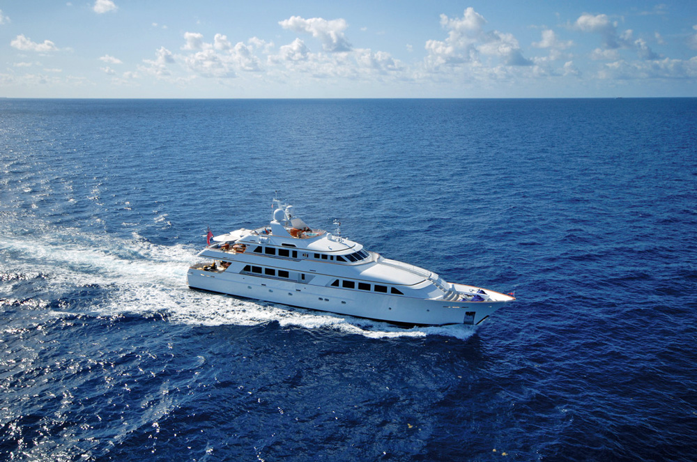 Lady J Crewed Power Yacht Charter