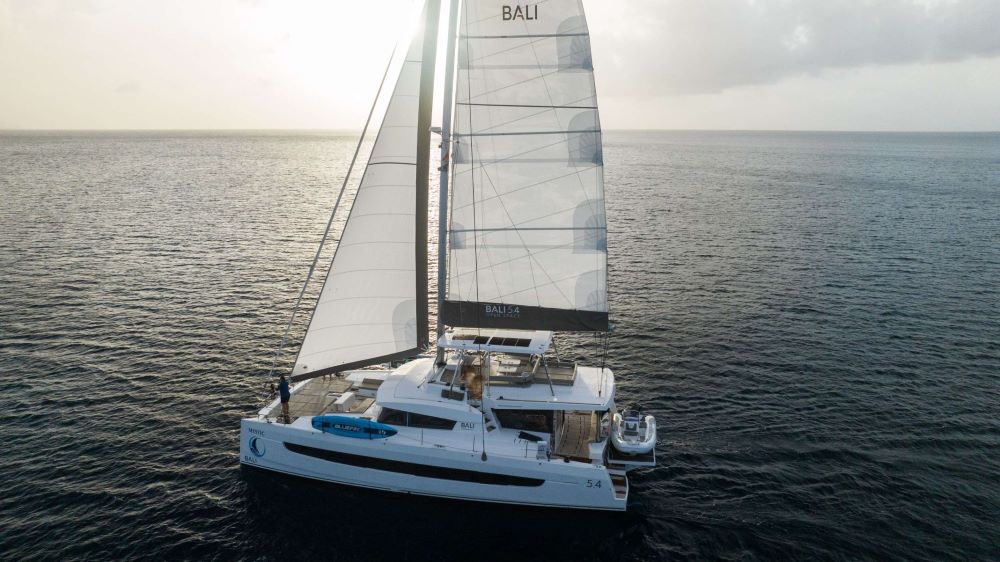 Lola Crewed Catamaran Charter