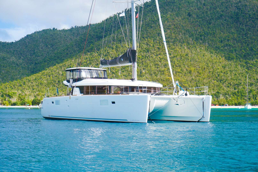 Luna Crewed Catamaran Charter