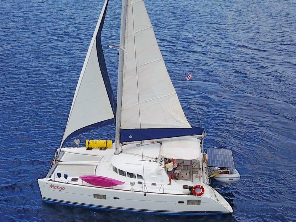 Mango Crewed Catamaran Charter