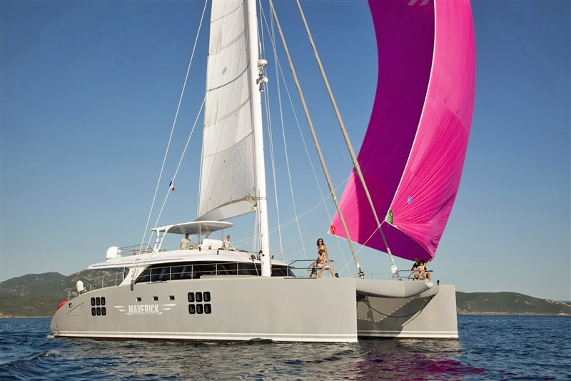 Maverick Crewed Catamaran Charter