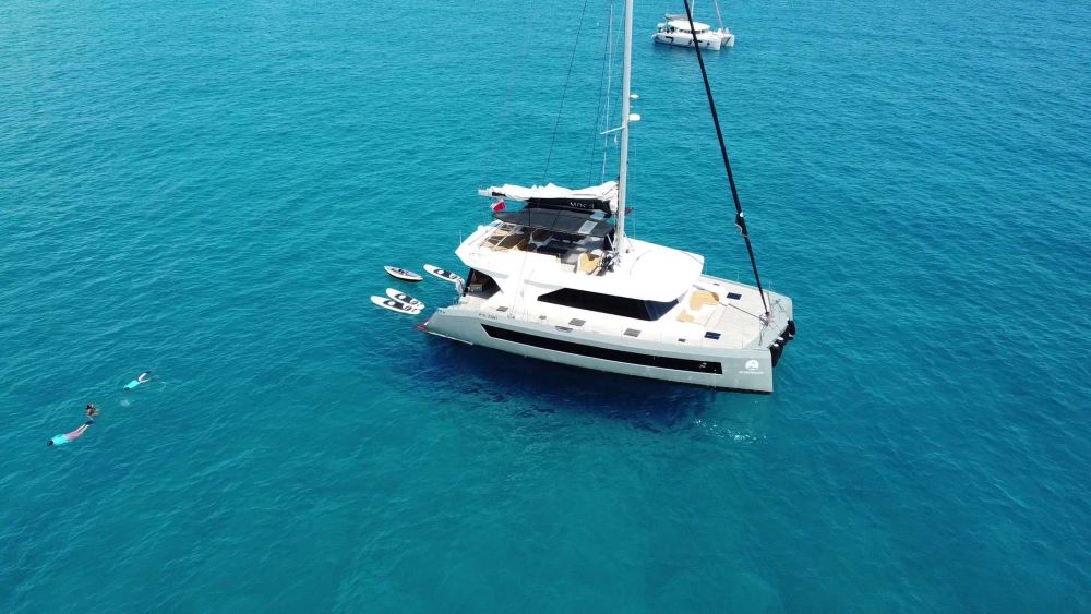 Moon Dragon Crewed Catamaran Charter