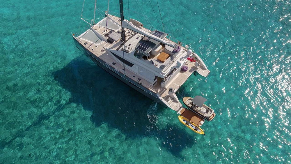 Namaste Crewed Catamaran Charter