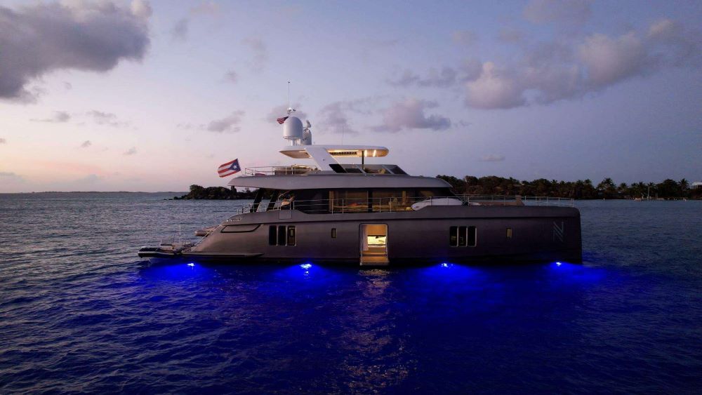 Nauti Nickel Crewed Power Yacht Charter