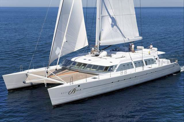 Neckerbelle Crewed Catamaran Charter