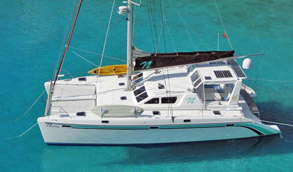 Nutmeg Crewed Catamaran Charter