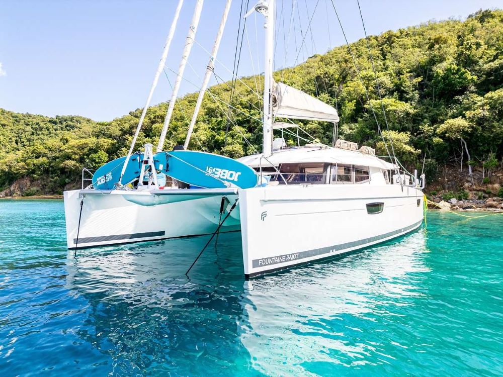 Olivia Charles Crewed Catamaran Charter