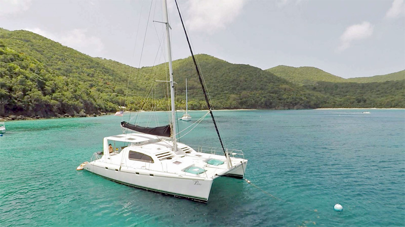 Pisces Crewed Catamaran Charter Virgin Islands View Availability