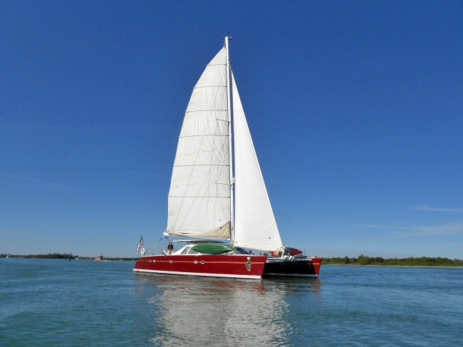 Raven Crewed Catamaran Charter