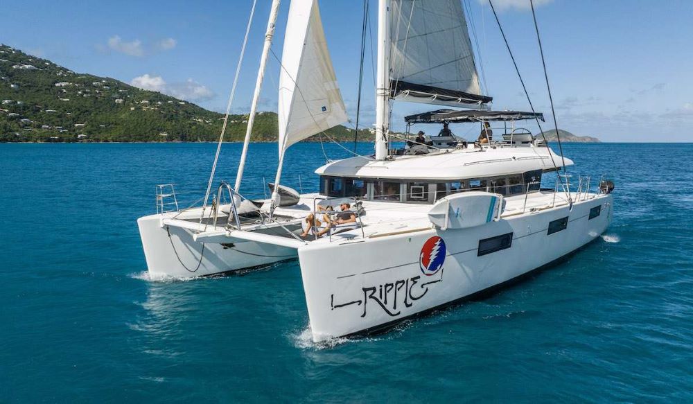 Ripple Crewed Catamaran Charter