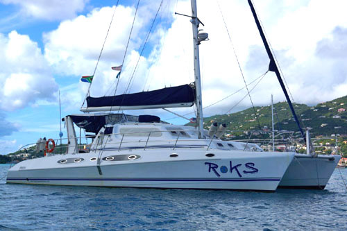 Roks Crewed Catamaran Charter