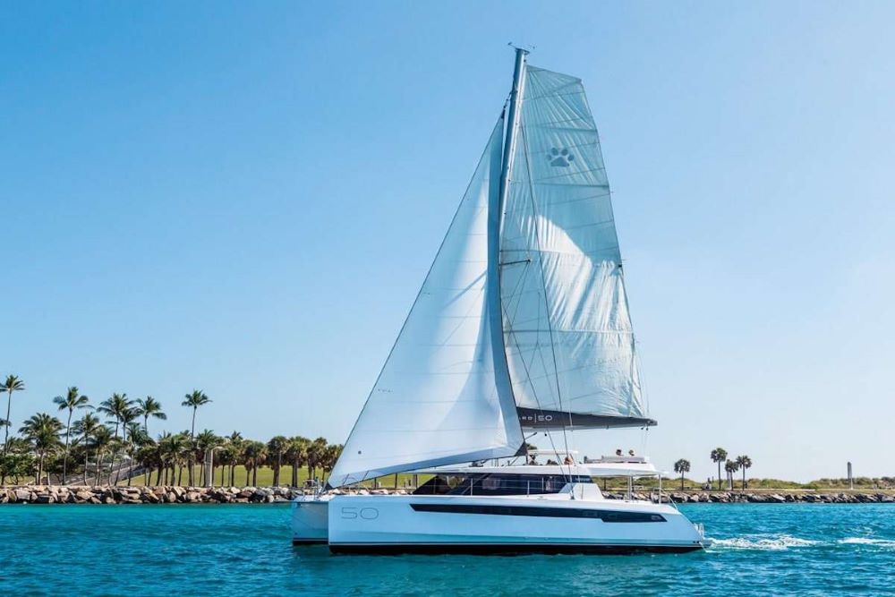 Salty Dog Crewed Catamaran Charter