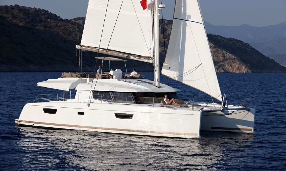 Sandy Cinco Crewed Catamaran Charter