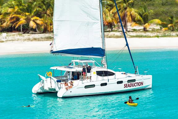 Seaduction Crewed Catamaran Charter