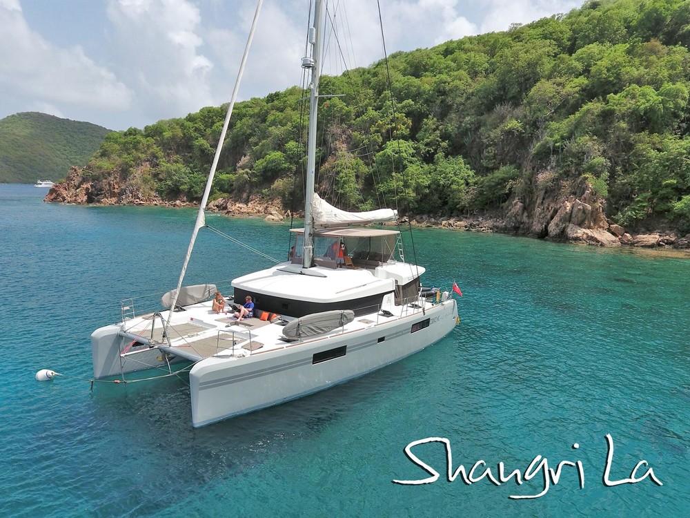 Shangri La Crewed Catamaran Charter