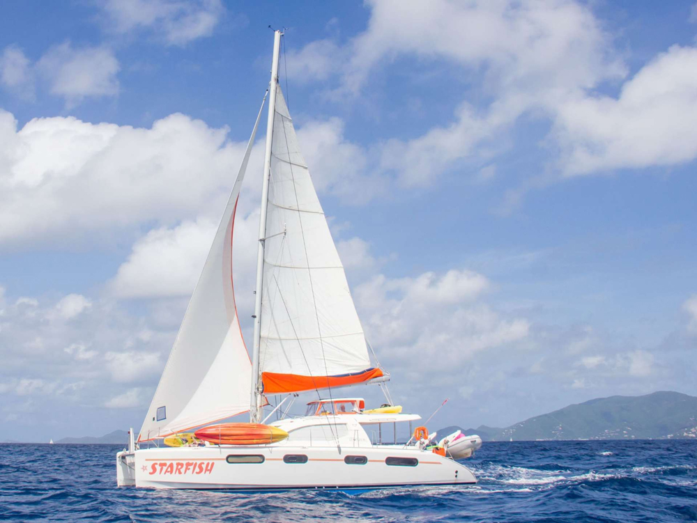 Starfish Crewed Catamaran Charter