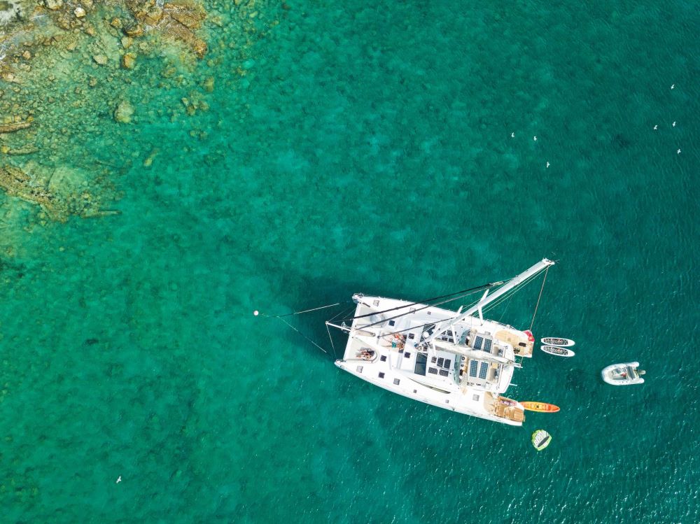 Sweet Ann Marie Crewed Catamaran Charter