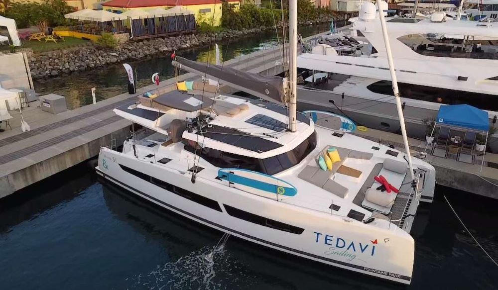 Tedavi Crewed Catamaran Charter