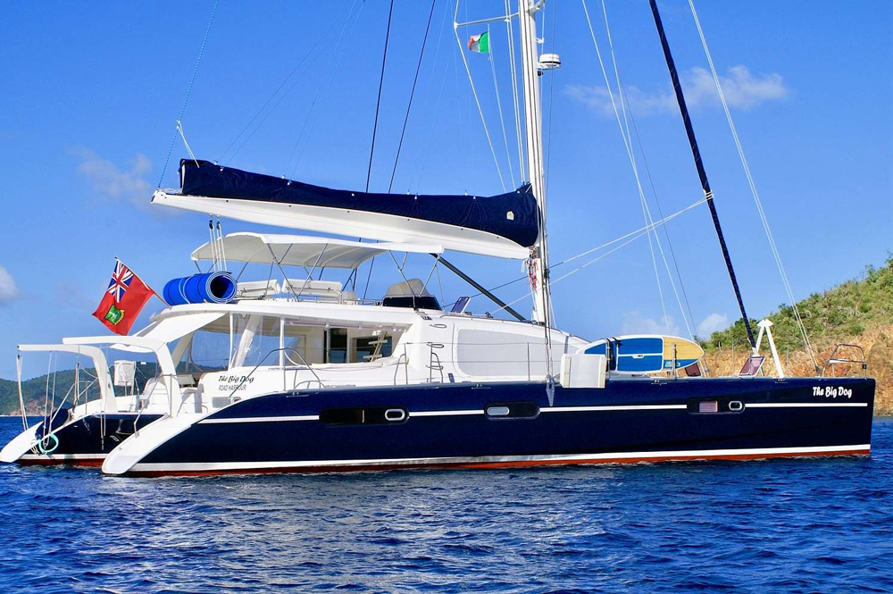 The Big Dog Crewed Catamaran Charter