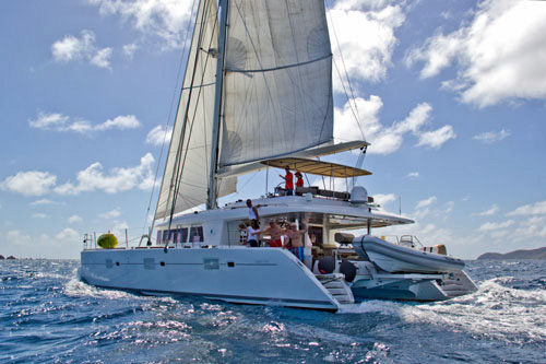 The Cure Crewed Catamaran Charter