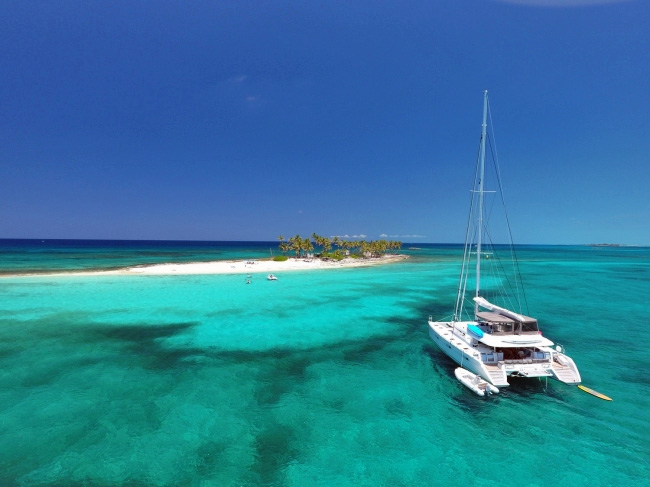 Tiger Lily Lagoon Crewed Catamaran Charter