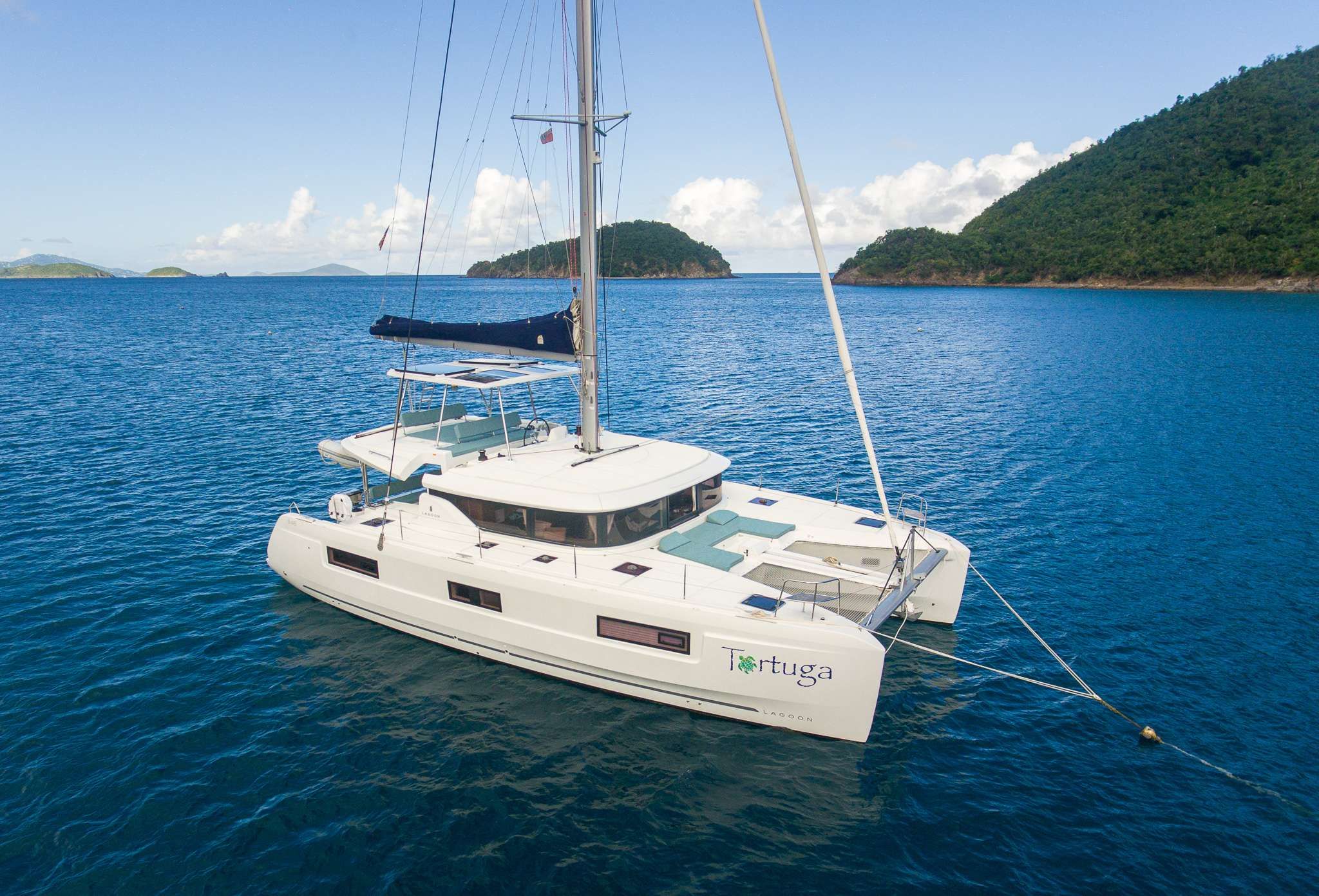 Tortuga Crewed Catamaran Charter