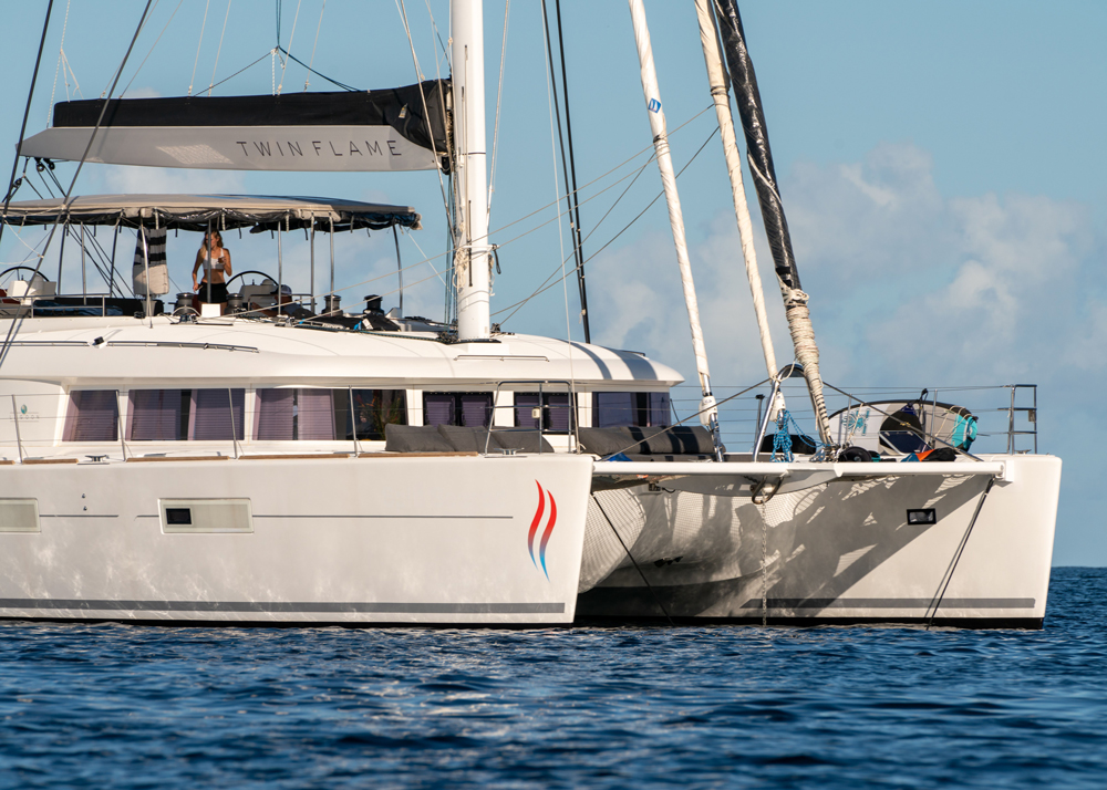 Twin Flame Crewed Catamaran Charter