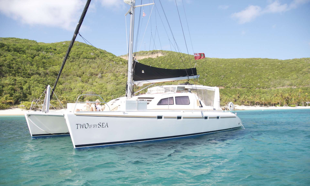 Two If By Sea Crewed Catamaran Charter