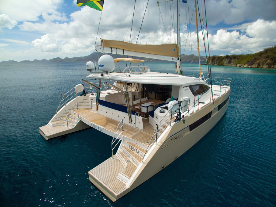 Xenia 50 Crewed Catamaran Charter