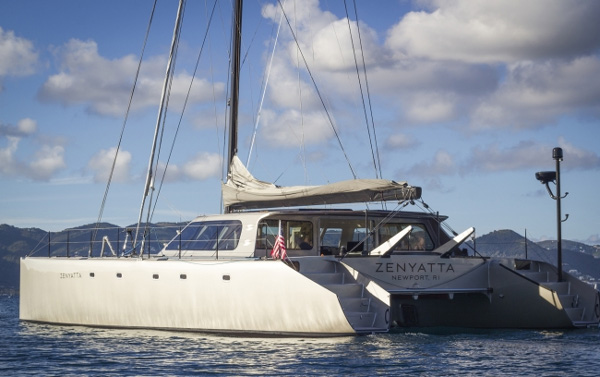 Zenyatta Crewed Catamaran Charter