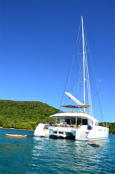 Zylkene Crewed Catamaran Charter